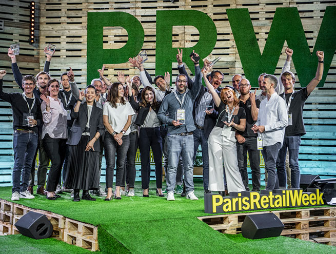 The winners of the Paris Retail Awards 2023
